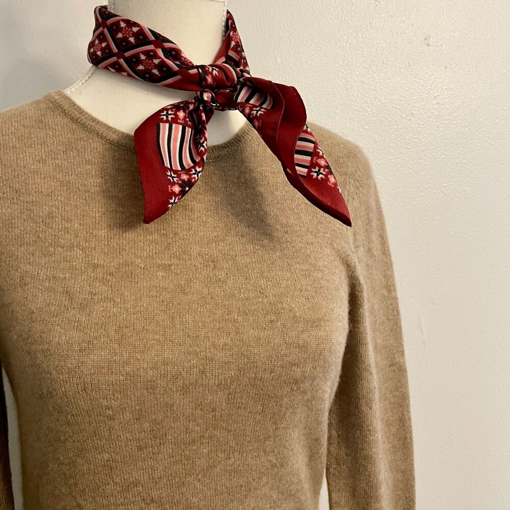 Oscar de la Renta 100% Cashmere Sweater Made in Italy Size XS - Picture 2 of 8